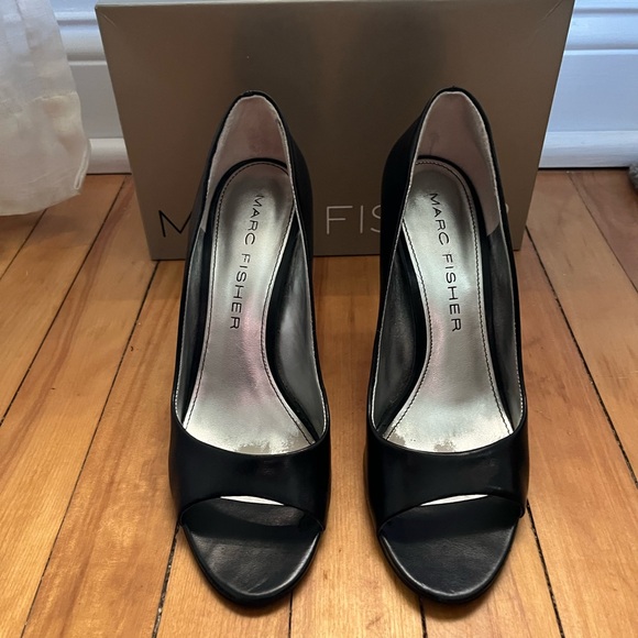 Marc Fisher Peep-toe Heels - Picture 1 of 6